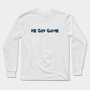 HE GOT GAME / CULT Long Sleeve T-Shirt